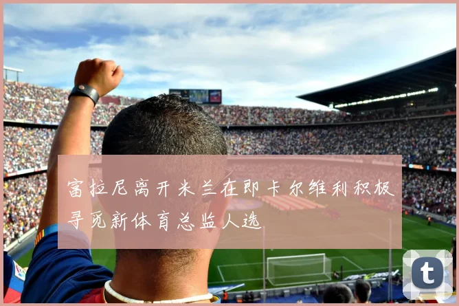 富拉尼离开米兰在即卡尔维利积极寻觅新体育总监人选